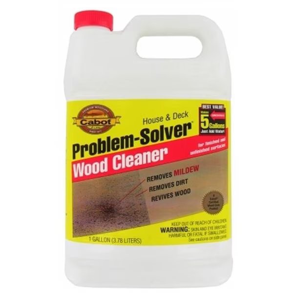 Valspar Brand 1 Gallon Problem-Solver Wood Cleaner  140-8002 GL - Pack of 4, Valspar, Mfr#: 80351180026